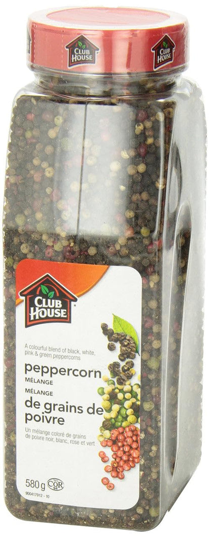 Club House Herbs & Spices, Peppercorn Mélange, 580 g Club House