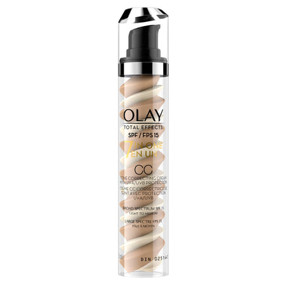 Olay Total Effects Tone Correcting CC Cream SPF 15, 50 mL - Available at All In One Marketplace Canada