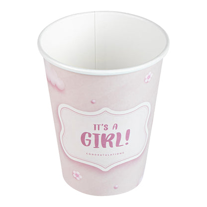 Restpresso 12 Ounce Halloween Party Cups, 400 Disposable Hot Cups with Plastic Lids - Spooky Ghost Design, Rolled Rim, Black Paper Coffee Cups, Single Wall, Serve Hot and Cold Drinks - Restaurantware