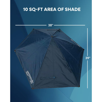 Sport-Brella Versa-Brella SPF 50+ Adjustable Umbrella with Universal Clamp, Regular, Gray 🍁 All In One Marketplace Canada