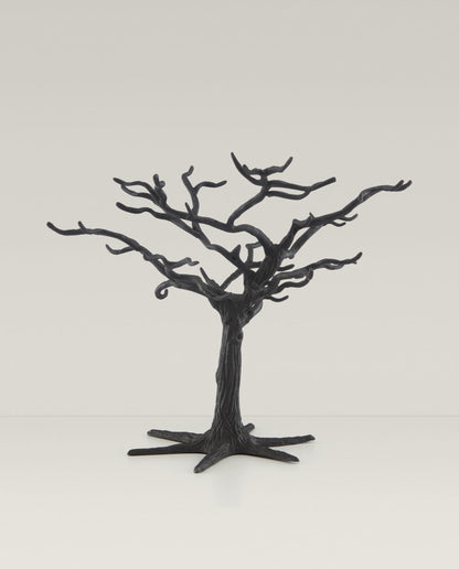 Lenox Matte Black Metal Halloween Mini Ornament Tree