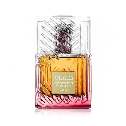 Lattafa Khamrah Dukhan Eau de Parfum Spray for Unisex, 3.4 Ounce
