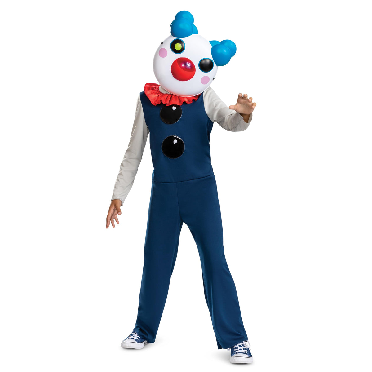 Déguisement Clowny pour enfant, costume officiel Piggy pour Halloween avec masque, taille enfant (10-12 ans)