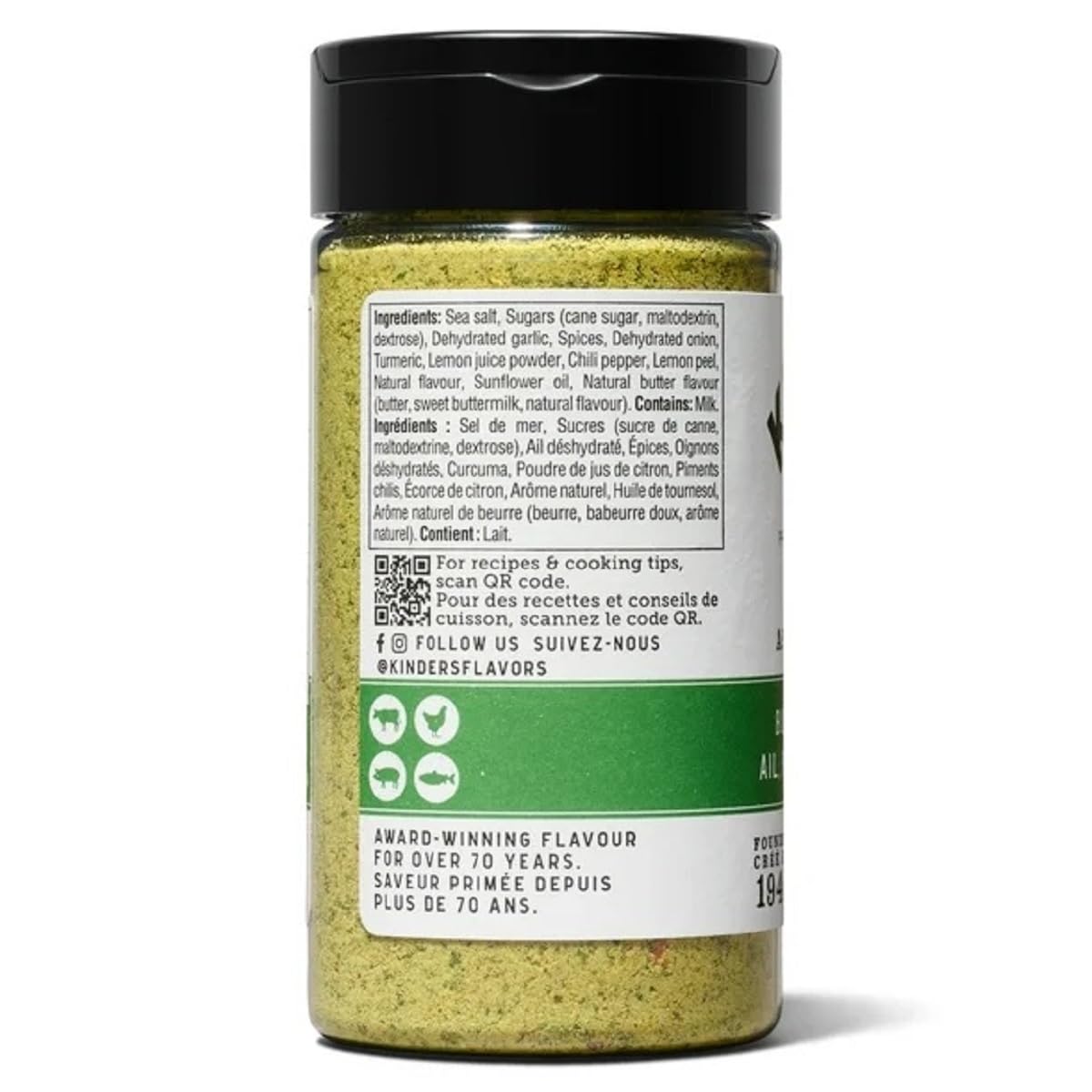 Caramelized Onion & Garlic Herb Butter Seasoning Set – Gourmet Spice Blend Duo – 2-Pack (176g + 141g)
