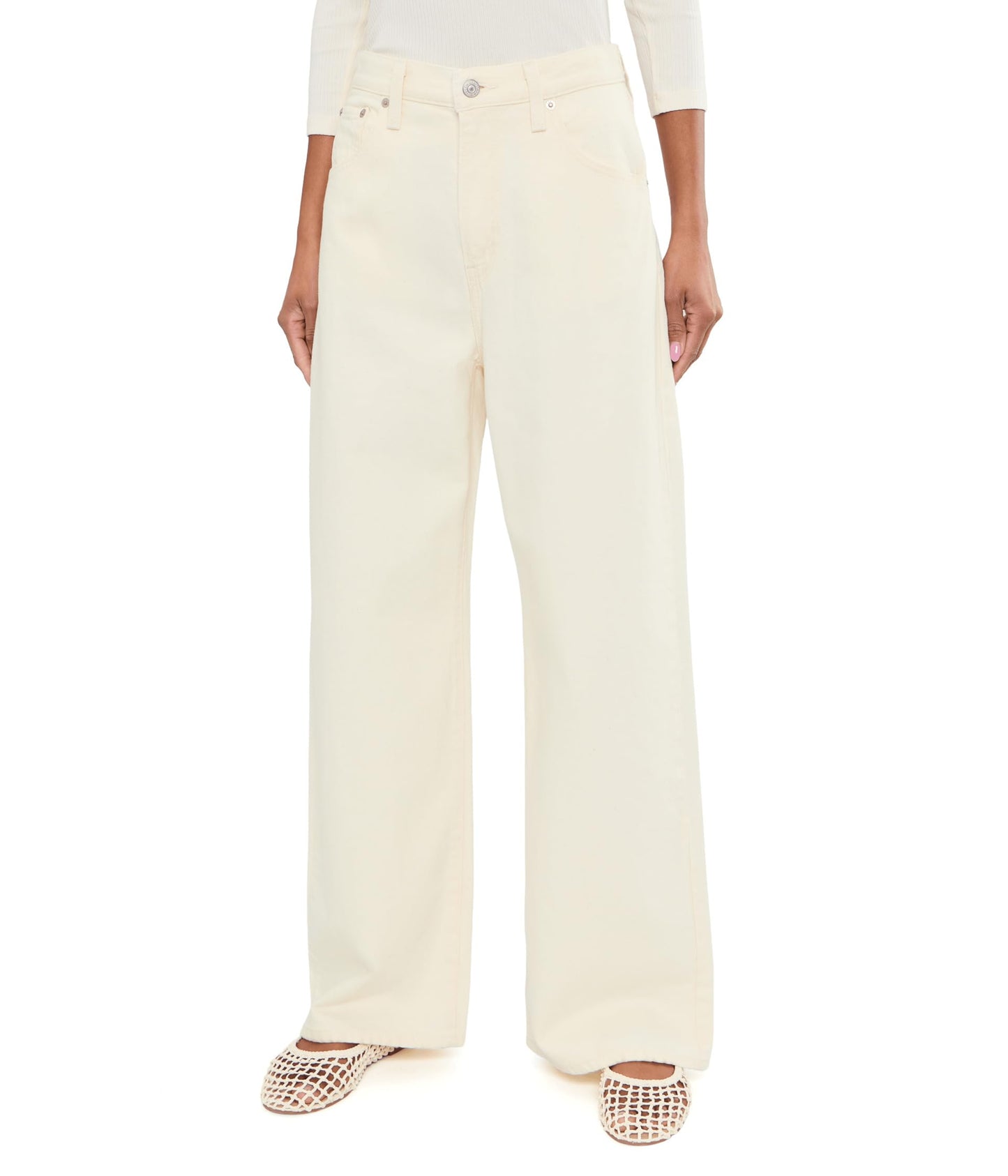 Levi's Women's Cinch Baggy, (New) Blank Impact (Non-Stretch), 28 🍁 All In One Marketplace Canada