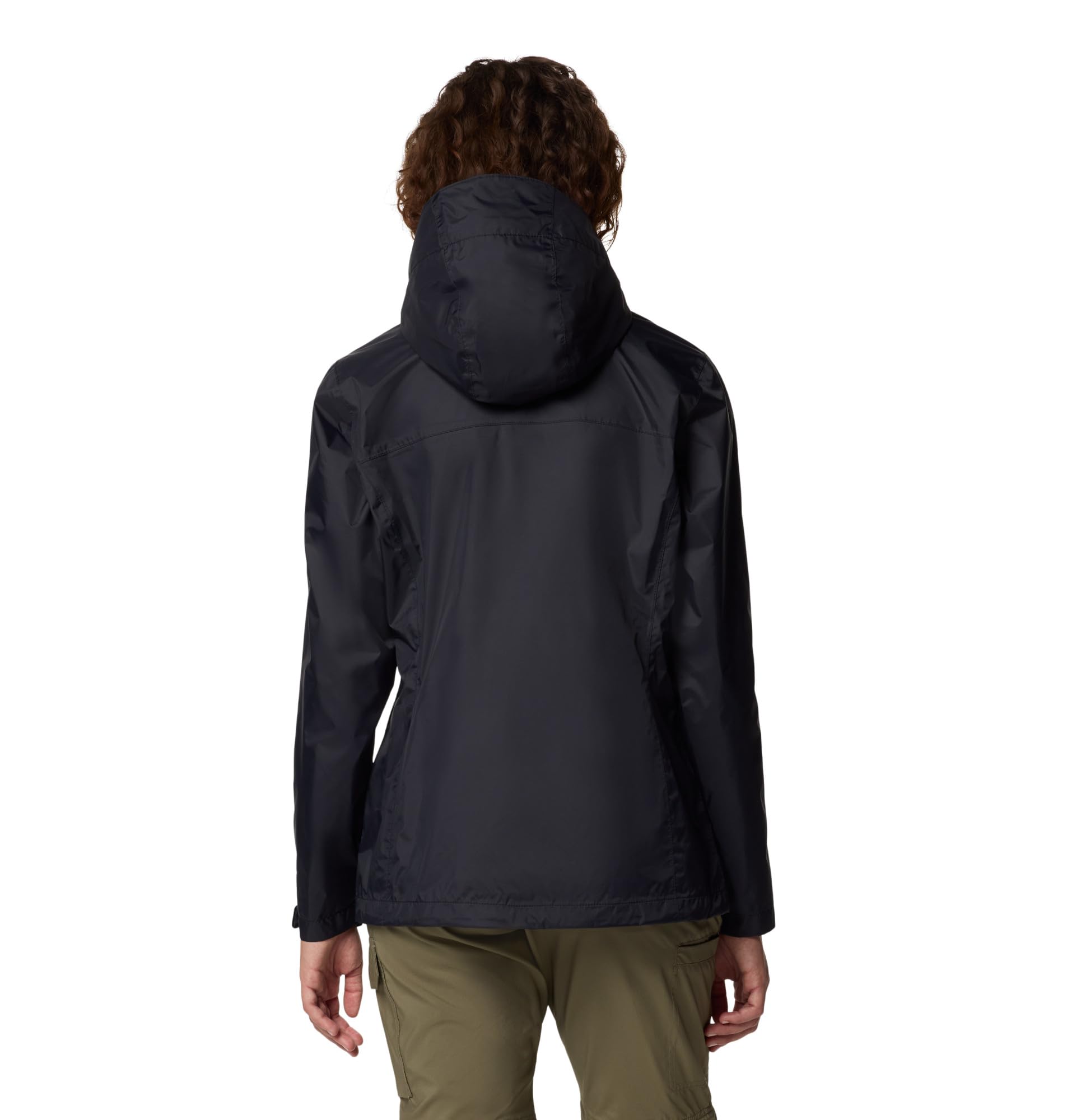 Columbia Womens Arcadia II Waterproof Rain Jacket, Black, Small Columbia