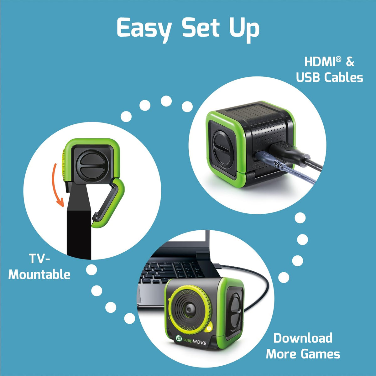 LeapFrog LeapMove Active Learning Video Game System (English Version)