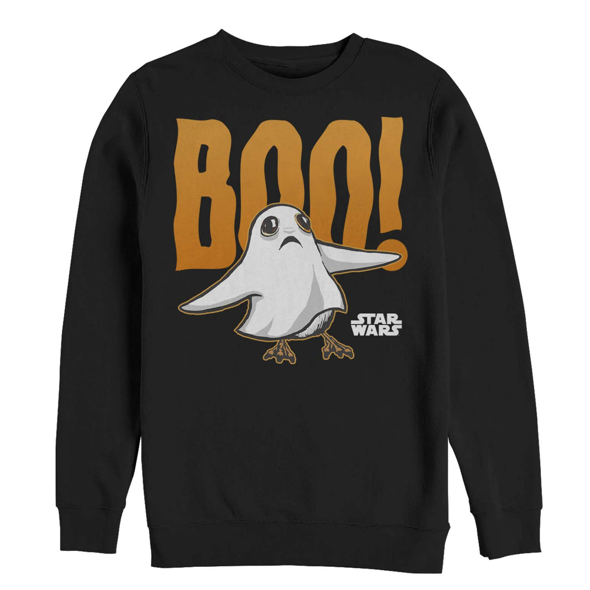 Pull en molleton sous licence Star Wars pour homme, motif fantôme PORG, noir, taille S