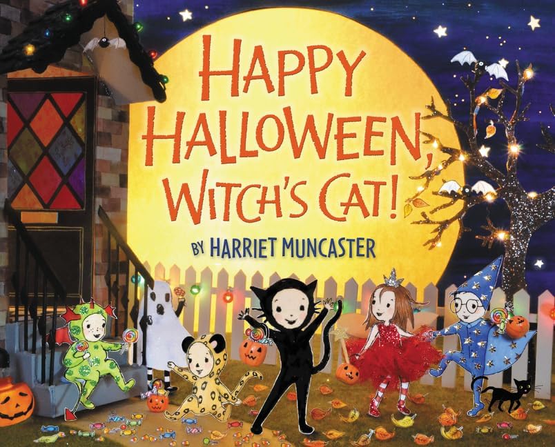Joyeux Halloween, le chat de la sorcière ! : Un livre d'images pas trop effrayant pour les enfants (4-8 ans) sur une bonne sorcière et son chat