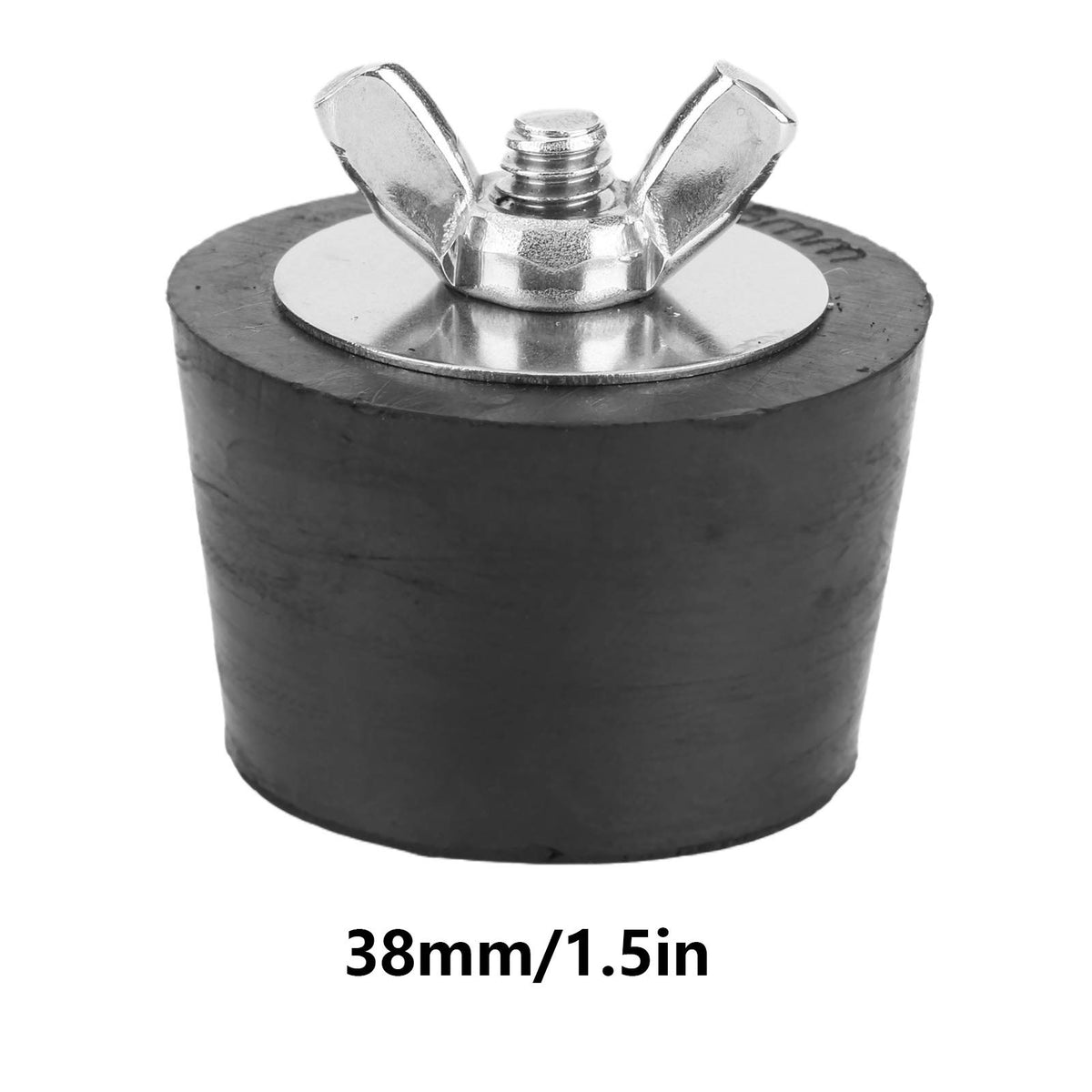 Winterizing Plug, 2PCS 1.5in Rubber Stopper Winter Plugs Swimming Pool Winter Expansion Plug, Heavy Duty Rubber Plugs with SS Screw Stainless Steel Bolts for Bathtub Spa Pipework Bathroom Sink Drains 🍁 All In One Marketplace Canada