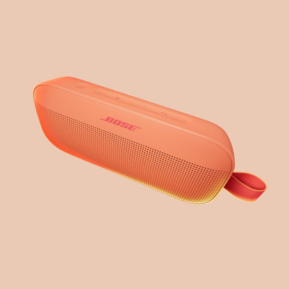 Bose SoundLink Flex Bluetooth Speaker (2nd Gen) - Portable Outdoor Speaker with Hi-Fi Audio, Waterproof and Dustproof, USB-C, Up to 12 Hours Battery Life, Sunset Peach