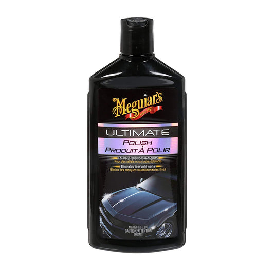 Meguiar’s Ultimate Polish – High-Gloss Polish for a Show Car Shine – Permanently Removes Light Swirls to Produce a Deep, Wet Reflection with a High Gloss Shine - Easy to Use, 16 Oz 🍁 All In One Marketplace Canada
