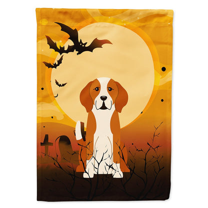 Caroline's Treasures BB4376CHF Halloween English Foxhound Flag Canvas House Size, Large, Multicolor