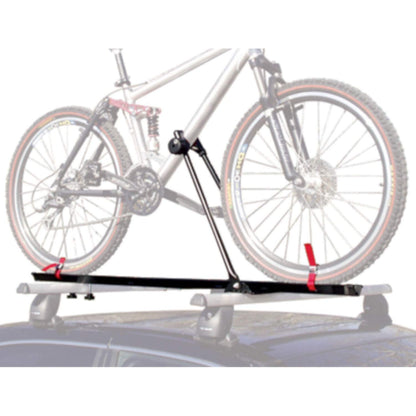 Swagman Upright Roof Mount Bike Rack – Rooftop Upright Bike Carrier for Secure Bicycle Transport Swagman