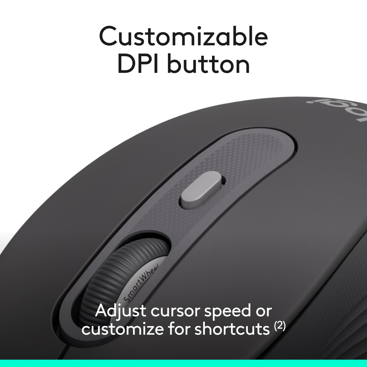 Logitech Signature for Business Wired M520 L Optical Mouse USB - Graphite