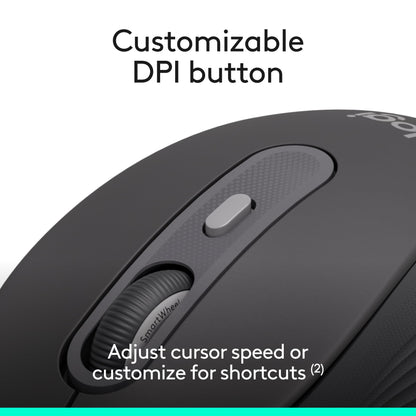Logitech Signature for Business Wired M520 L Optical Mouse USB - Graphite