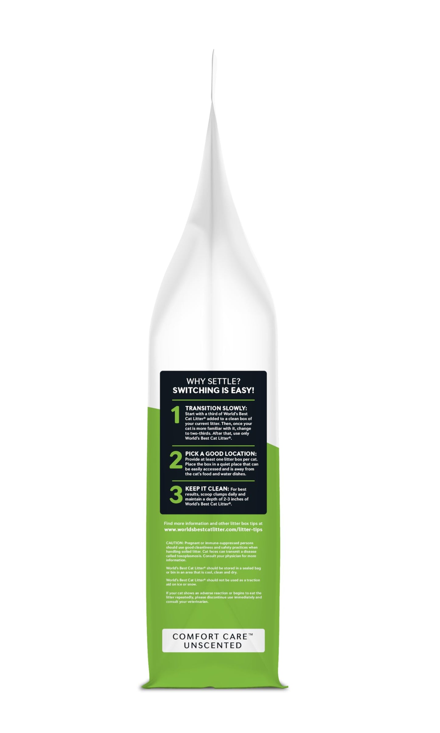 World's Best CAT Litter Comfort Care Unscented, 32-Pounds - Natural Ingredients, Quick Clumping, Flushable, 99% Dust Free & Made in USA - Long-Lasting Odor Control & Easy Scooping 🍁 All In One Marketplace Canada