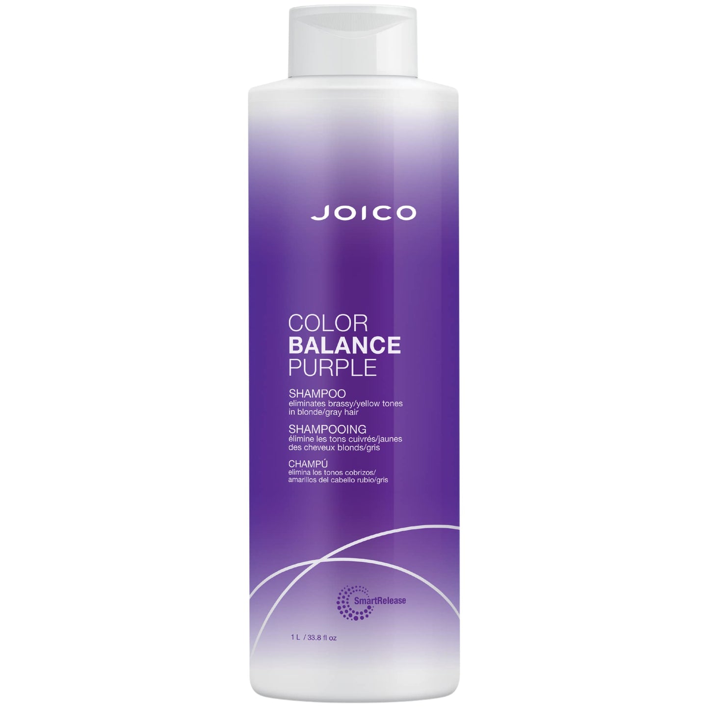 Joico Color Balance Purple Shampoo for Blonde Hair, Protection for Colour Treated Hair, Moisturizes & Shields Damaged Hair, with Keratin and Green Tea Extract Joico