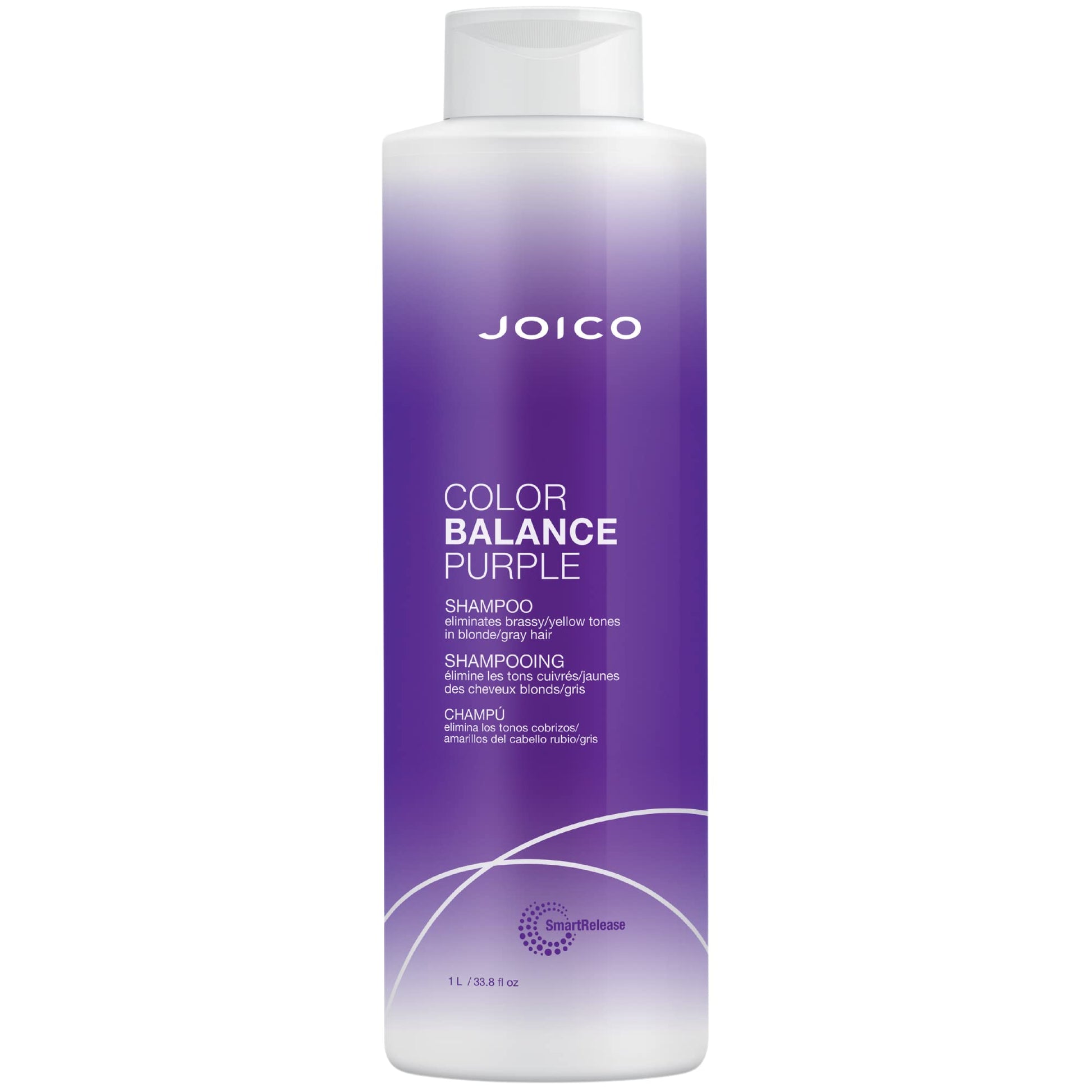 Joico Color Balance Purple Shampoo for Blonde Hair, Protection for Colour Treated Hair, Moisturizes & Shields Damaged Hair, with Keratin and Green Tea Extract Joico