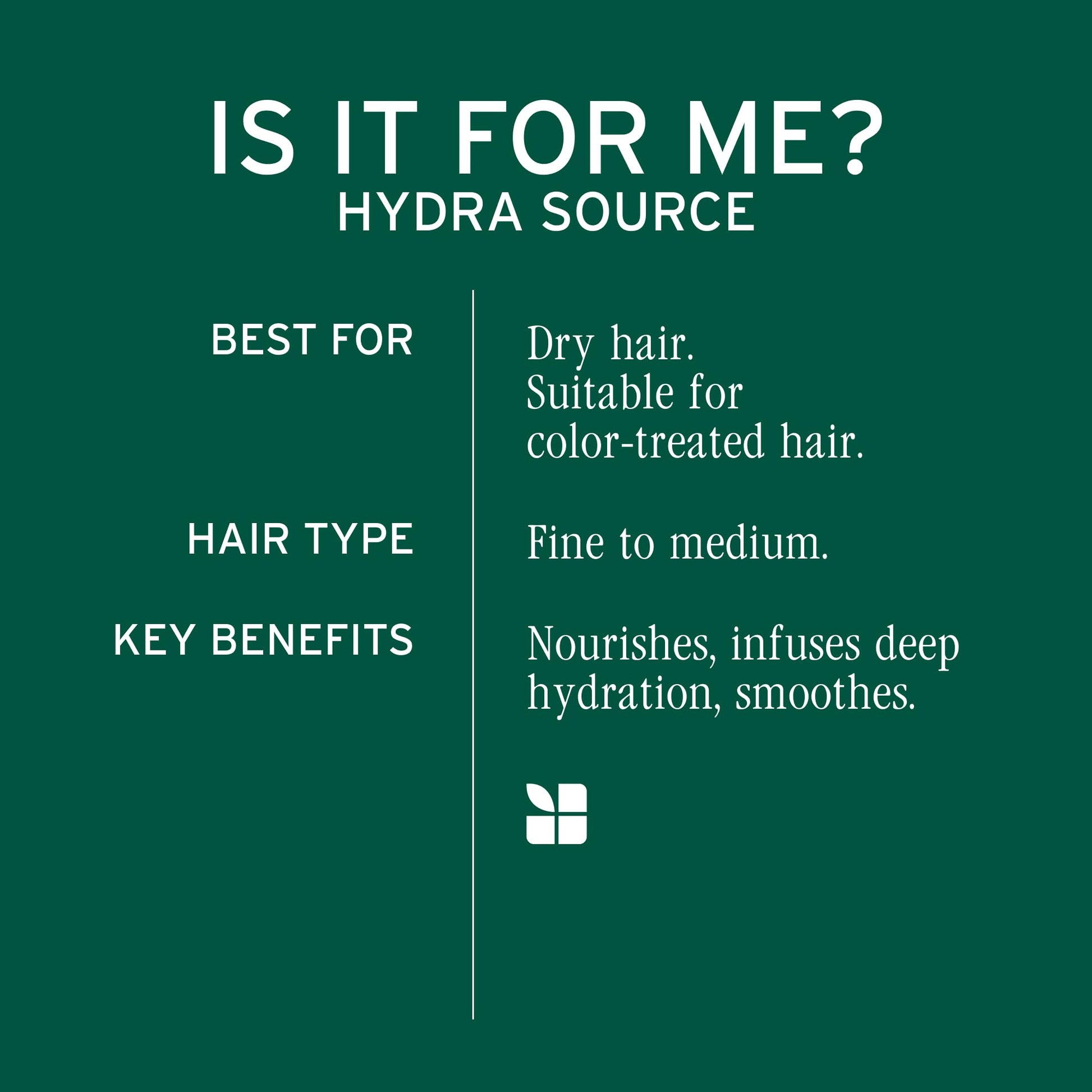 Biolage HydraSource Hydrating Shampoo for Dry Hair BIOLAGE