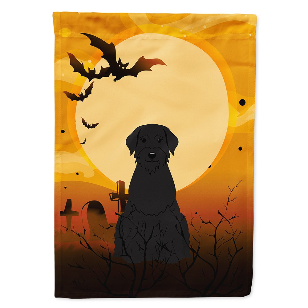Drapeau de maison Caroline's Treasures BB4332CHF Halloween Schnauzer Géant en toile, grand format, multicolore