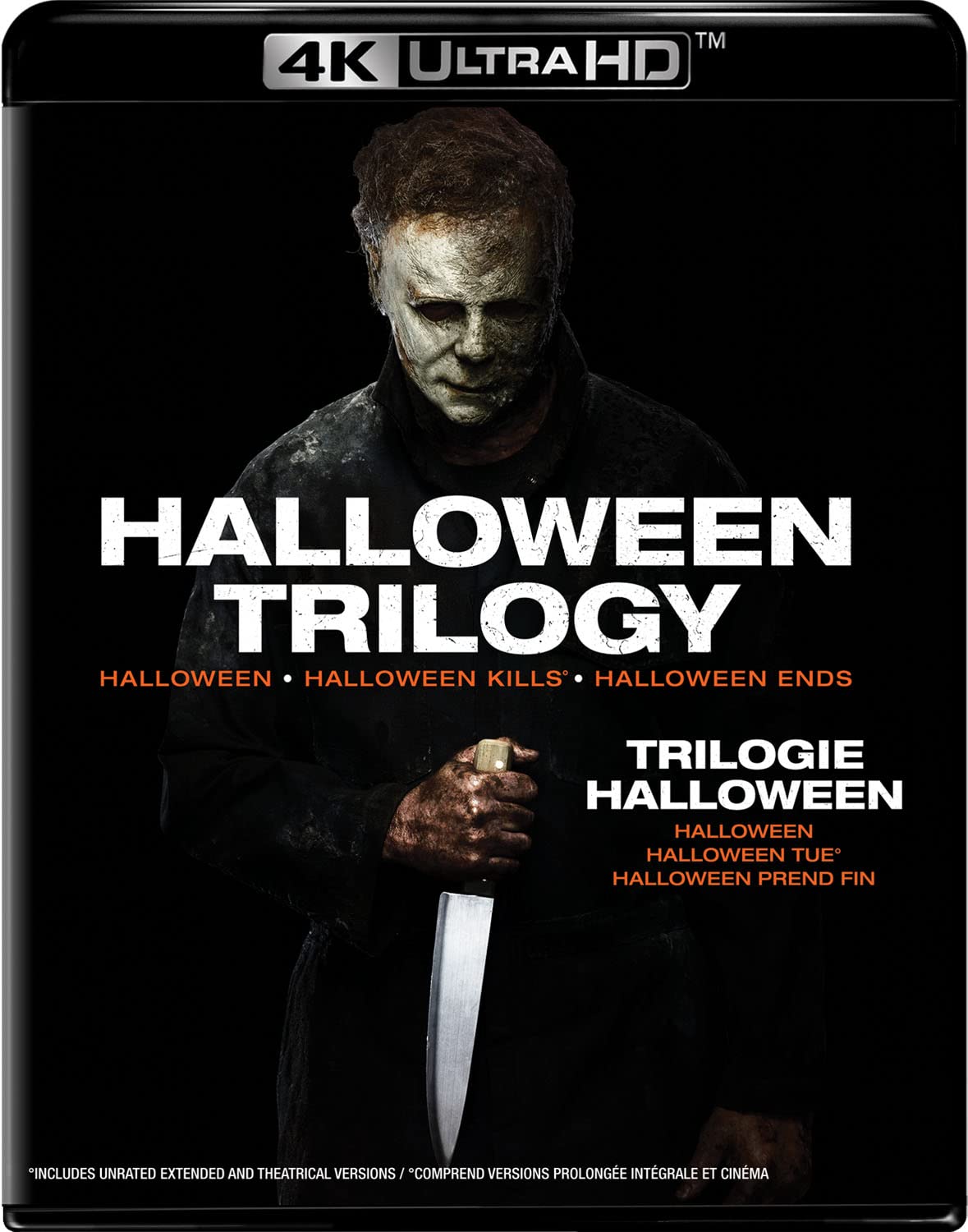 Trilogie Halloween (Halloween / Halloween Kills / Halloween Ends) [4K Ultra HD]
