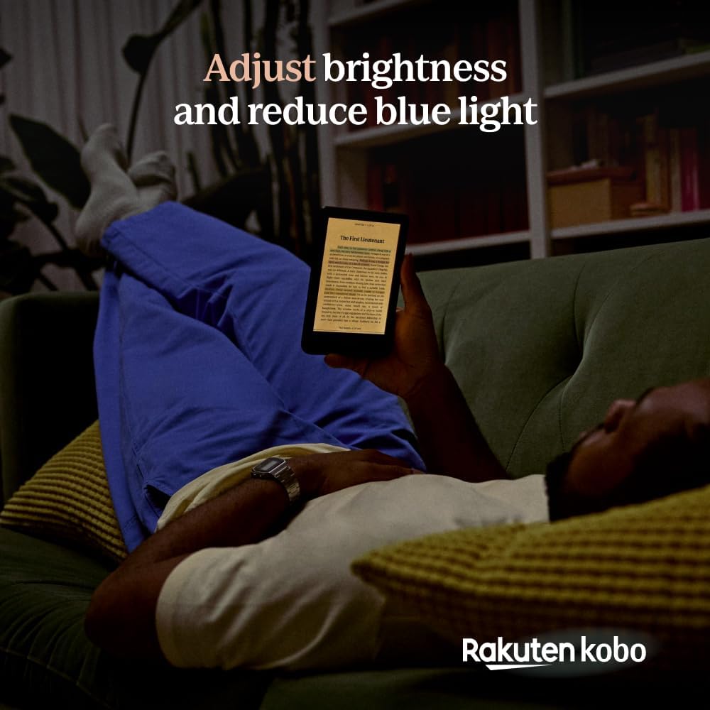 Kobo Clara Colour | Colour eReader | 6” Glare-Free Colour E Ink Kaleido 3 Display | Dark Mode Option | Waterproof | Audiobooks | 16GB of Storage (Black)