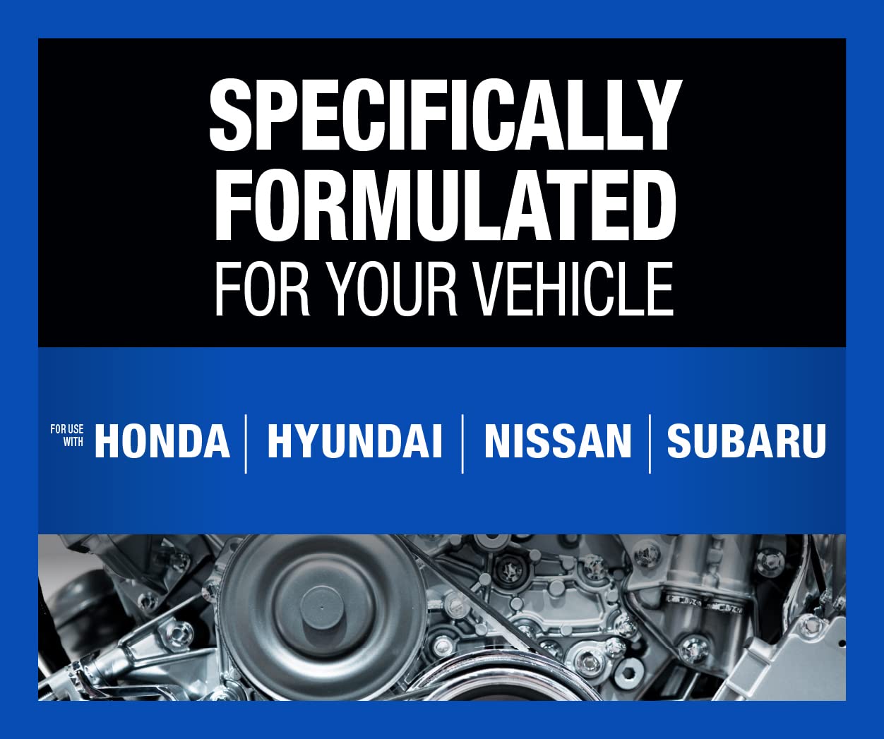 Zerex Asian Vehicle Blue Silicate and Borate Free 50/50 Prediluted Ready-to-Use Antifreeze/Coolant 1 GA Zerex