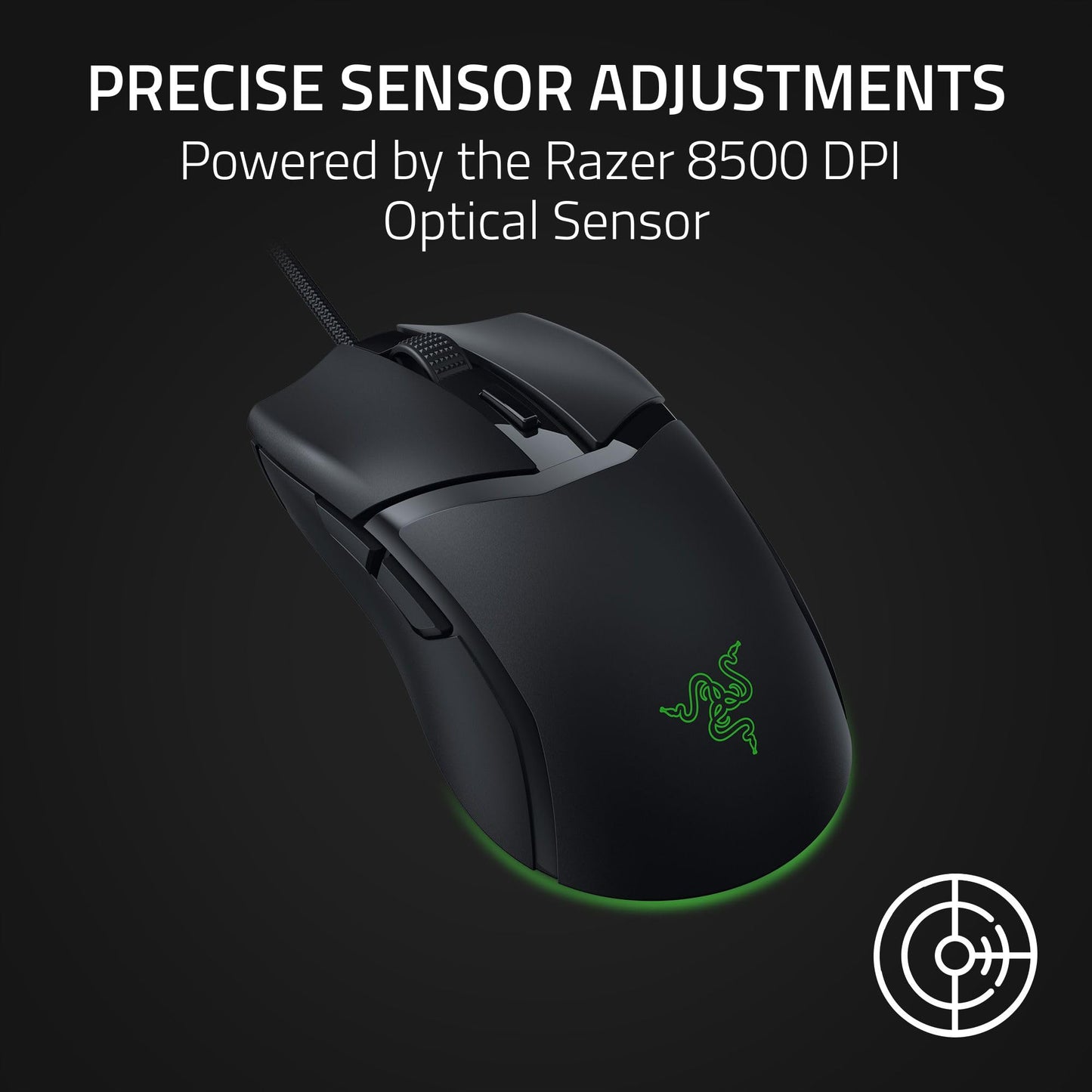 Razer Cobra Wired Gaming Mouse, Gen-3 Optical Switches, 58g, Black 🍁 All In One Marketplace Canada
