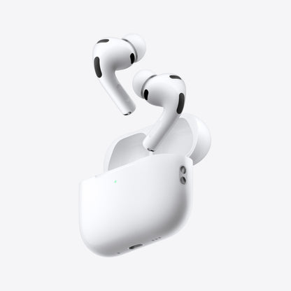 Apple AirPods Pro 3 Wireless Earbuds, Active Noise Cancellation, Live Translation, Heart Rate Sensing, Bluetooth Headphones, Spatial Audio, High-Fidelity Sound, USB-C Charging