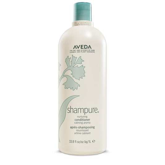 Aveda Shampure Nurturing Conditioner for Fine to Medium Hair | Lightweight Conditioner | 98% Naturally Derived* | Calming Aroma of Lavender & Ylang Ylang, 1000ml Aveda