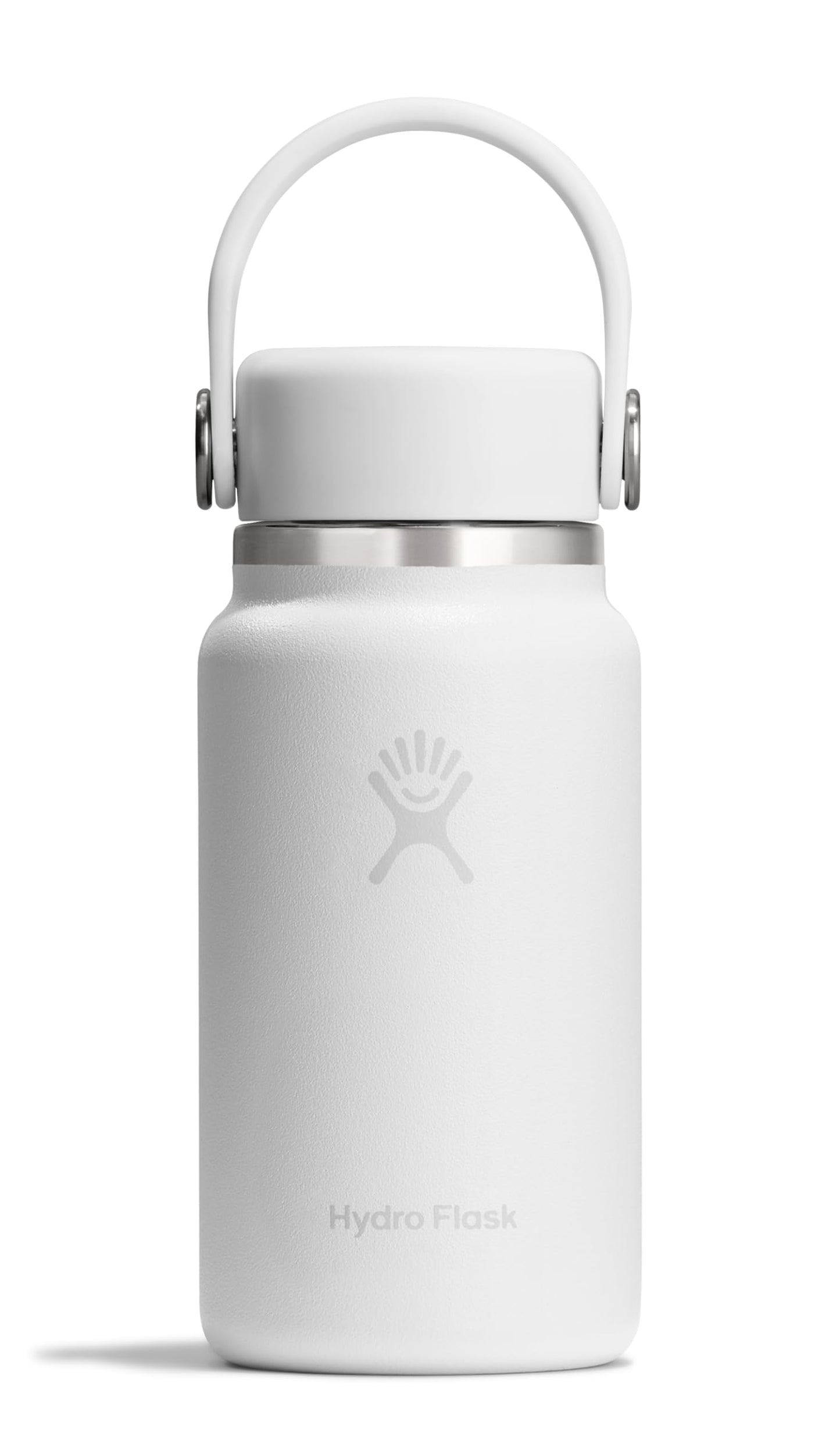 Hydro Flask Micro Bottle - Insulated Mini Leak Proof Flask for Purse or Pocket in 6.7 Oz Tonal White 🍁 All In One Marketplace Canada