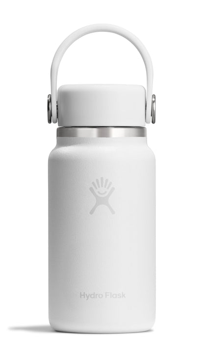 Hydro Flask Micro Bottle - Insulated Mini Leak Proof Flask for Purse or Pocket in 6.7 Oz Tonal White 🍁 All In One Marketplace Canada