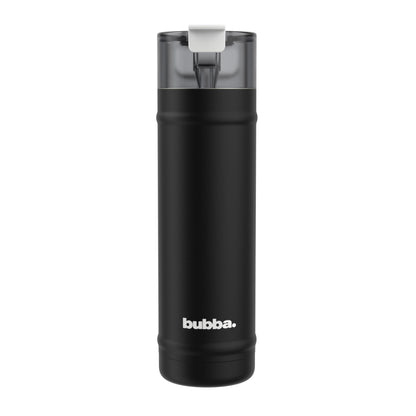Bubba 24 oz Dualsip Water Bottle with Straw & 2-Way Lid | Leakproof Metal Tumbler | Insulated Stainless Steel | Reusable | Lightweight | Dishwasher Safe | Lead & BPA-Free | Office Siren bubba