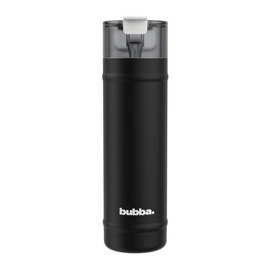 Bubba 24 oz Dualsip Water Bottle with Straw & 2-Way Lid | Leakproof Metal Tumbler | Insulated Stainless Steel | Reusable | Lightweight | Dishwasher Safe | Lead & BPA-Free | Office Siren bubba