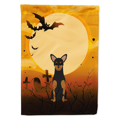 Caroline's Treasures BB4294CHF Halloween Manchester Terrier Canvas House Size Flag, Large, Multicolor