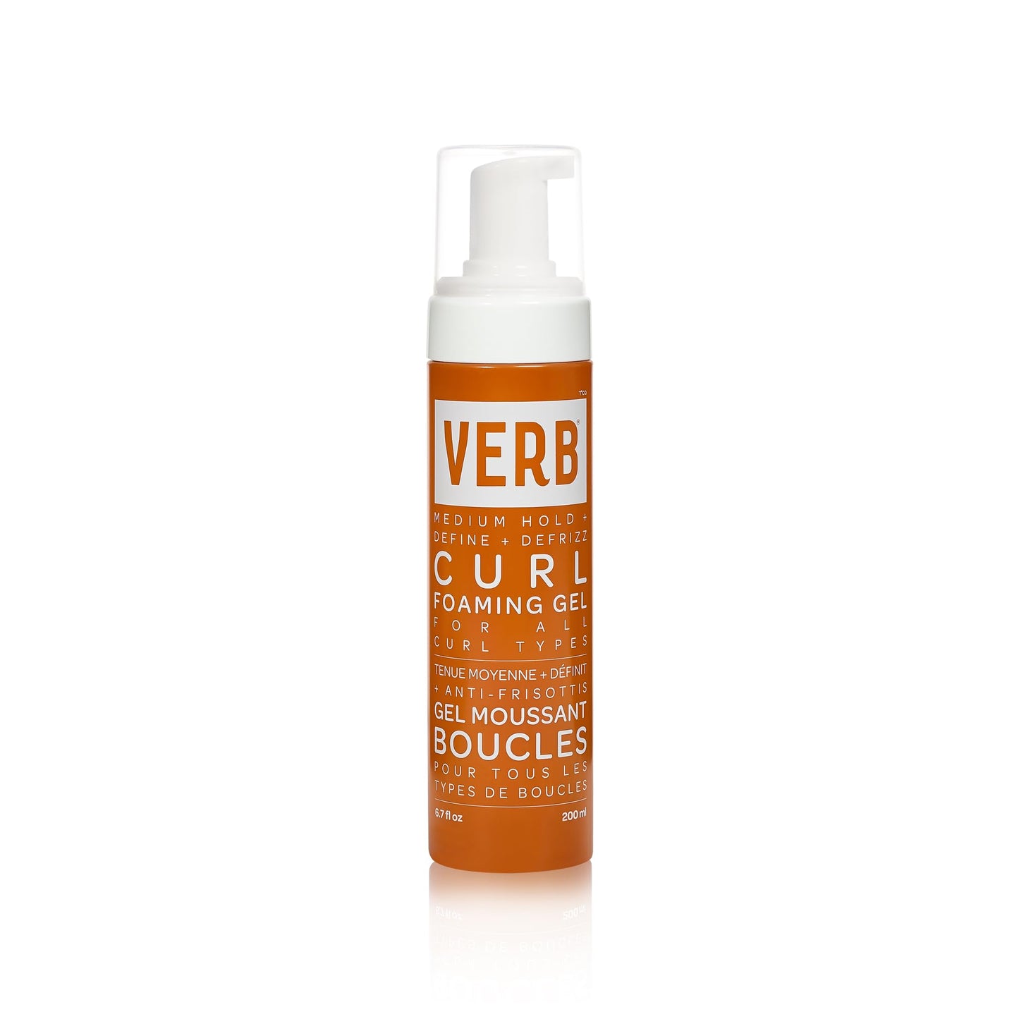 VERB Curl Foaming Gel, 6.7 fl oz | Frizz-Free + Crunch-Free + Medium Hold 🍁 All In One Marketplace Canada Verb