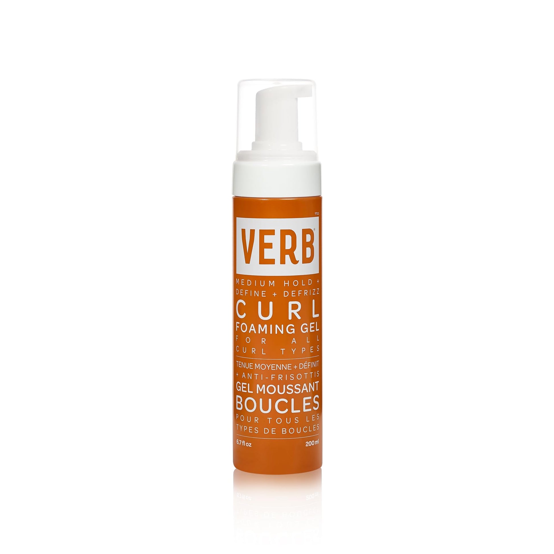 VERB Curl Foaming Gel, 6.7 fl oz | Frizz-Free + Crunch-Free + Medium Hold 🍁 All In One Marketplace Canada Verb