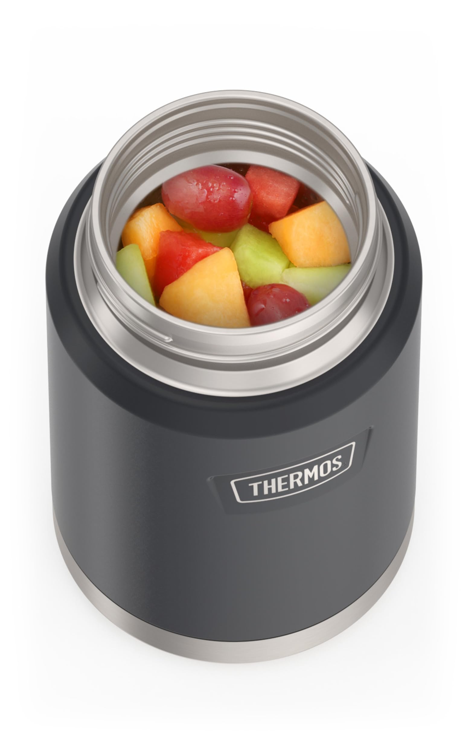 THERMOS, ICON Series, 24 Ounce Stainless Steel Vacuum Food Jar, Granite Thermos
