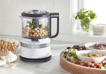 KitchenAid KFC3516WH 3.5 Cup Mini Food Processor, White 🍁 All In One Marketplace Canada