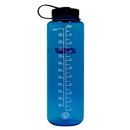 Nalgene 48 oz Wide Mouth Silo Water Bottle, Blue