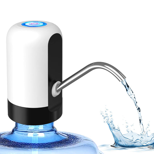 GetKen Water Dispenser & Water Table Pump for 5 Gallon Bottle, Rechargeable