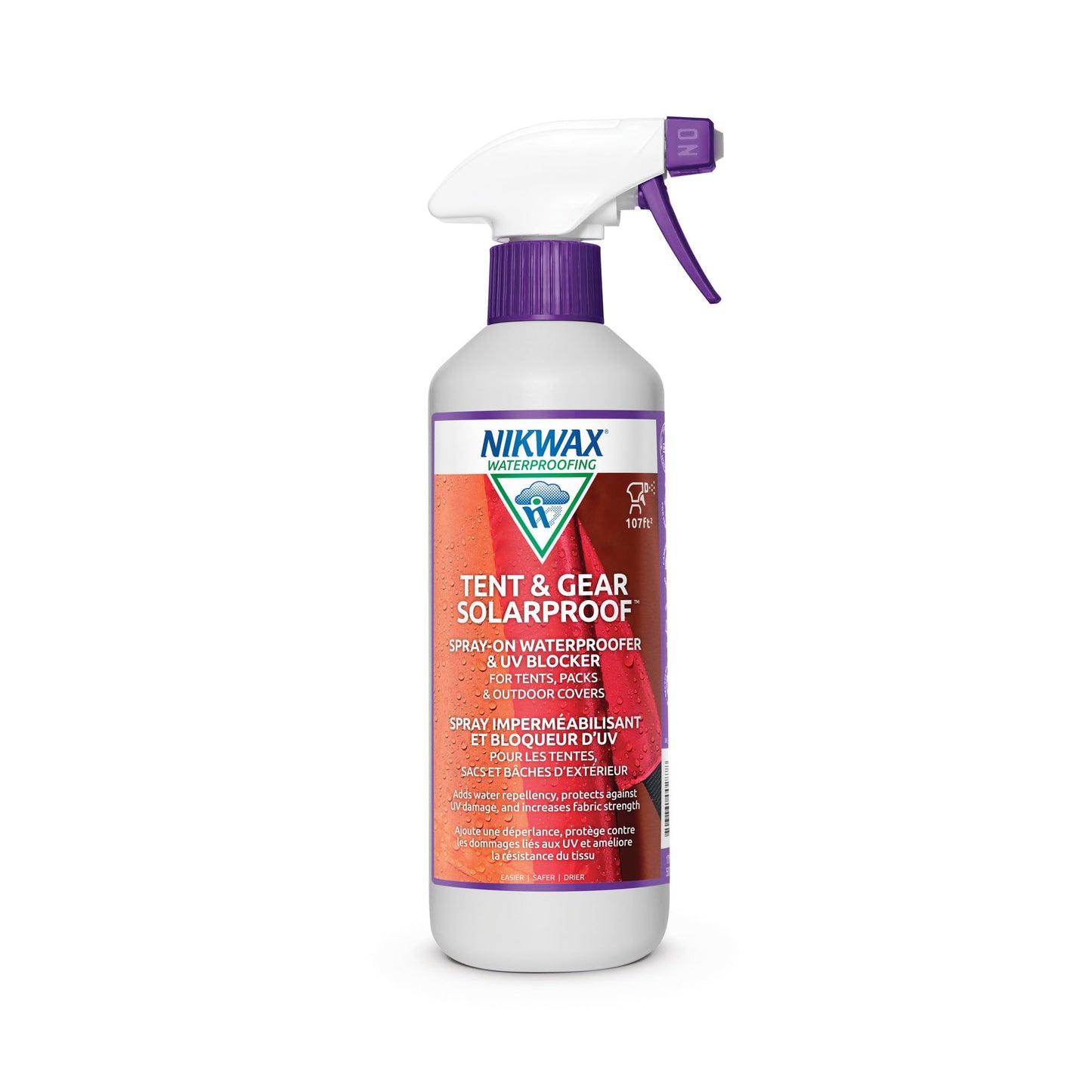 Nikwax Tent & Gear SolarProof (Spray-On) 500ml - Available at All In One Marketplace Canada