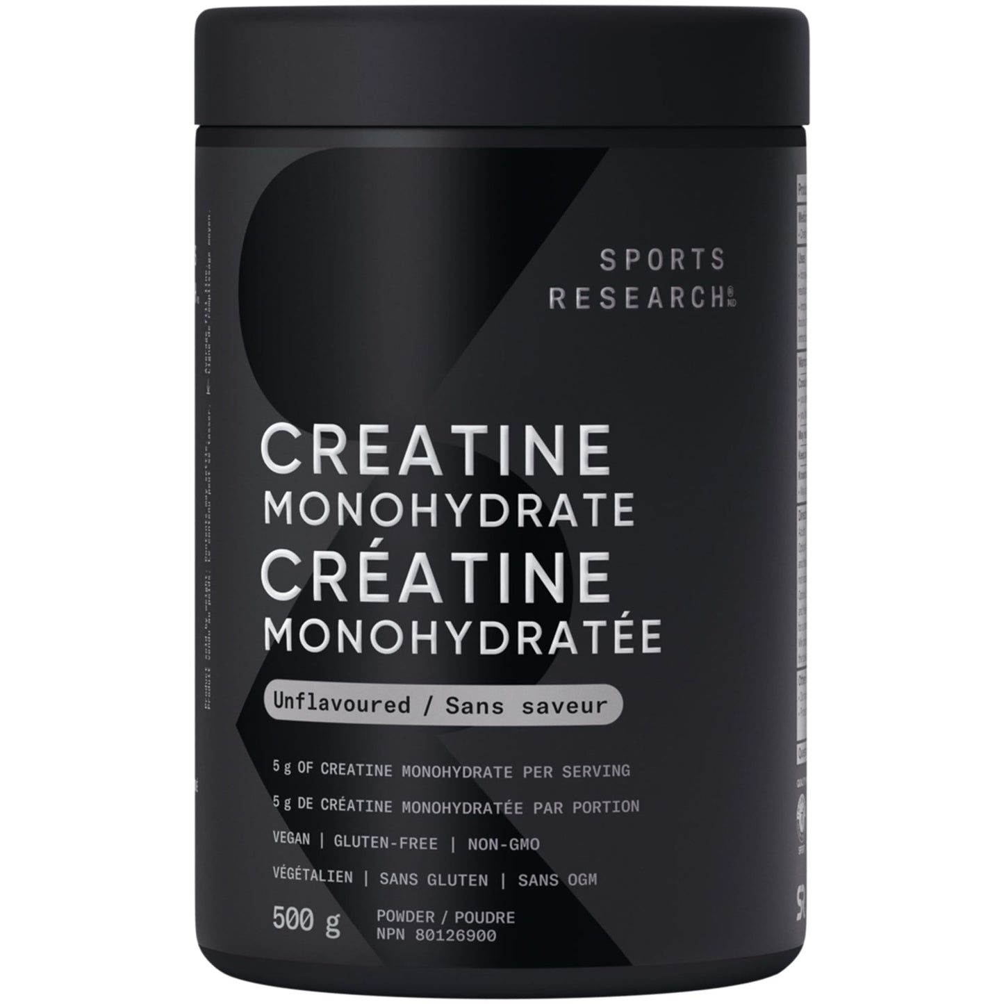 Sports Research® Creatine Monohydrate - Pure Micronized Creatine Monohydrate Powder - Improves strength, power, and performance for Women and Men | Non-GMO 100 Servings