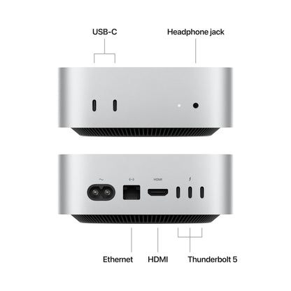 Apple 2024 Mac mini (Apple M4 Pro chip with 12-core CPU and 16-core GPU, 24GB Unified Memory, 512GB) - Silver 🍁 All In One Marketplace Canada