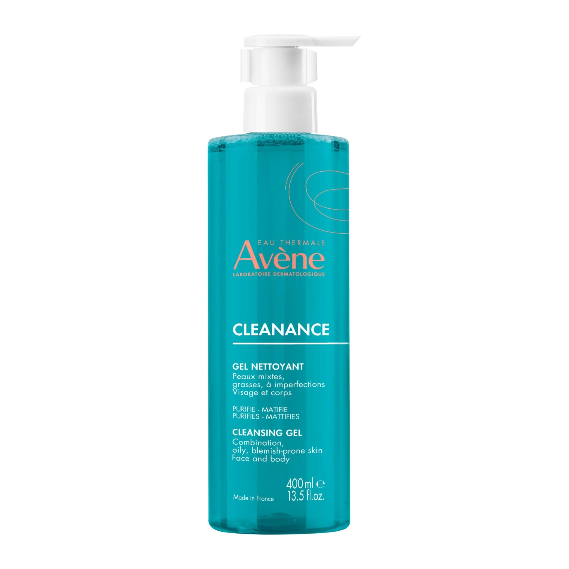 Eau Thermale Avene Cleanance Acne Cleansing Gel Face Wash, 400 mL EAU THERMALE AVENE