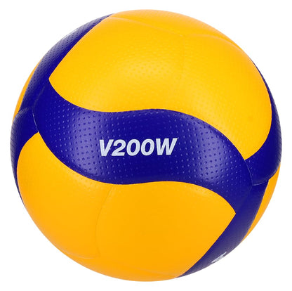 MIKASA V200W, Volleyball Official, Blue/Yellow MIKASA