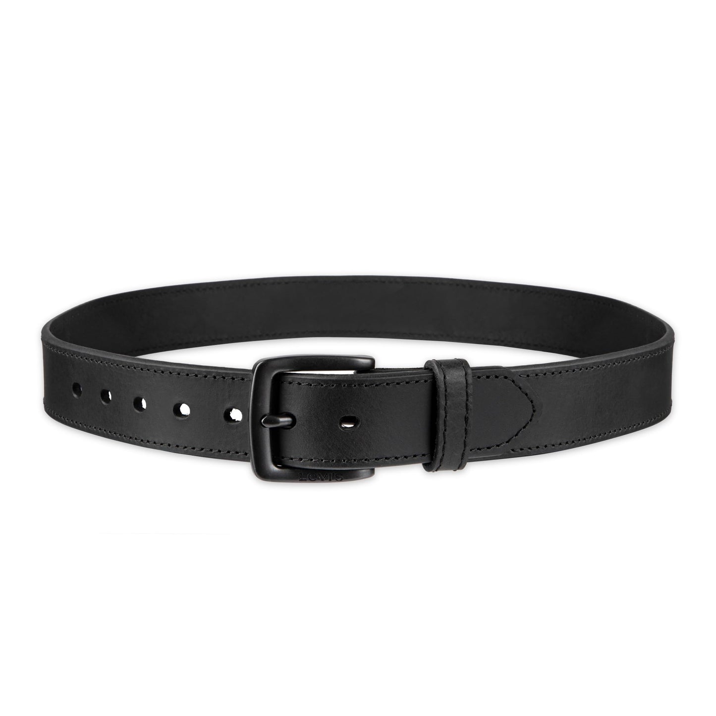 Levi's Casual Belt-Dress for Men Jeans with Thick Strap and Buckle, Matte black, Extra-Large (42-44) Levi's