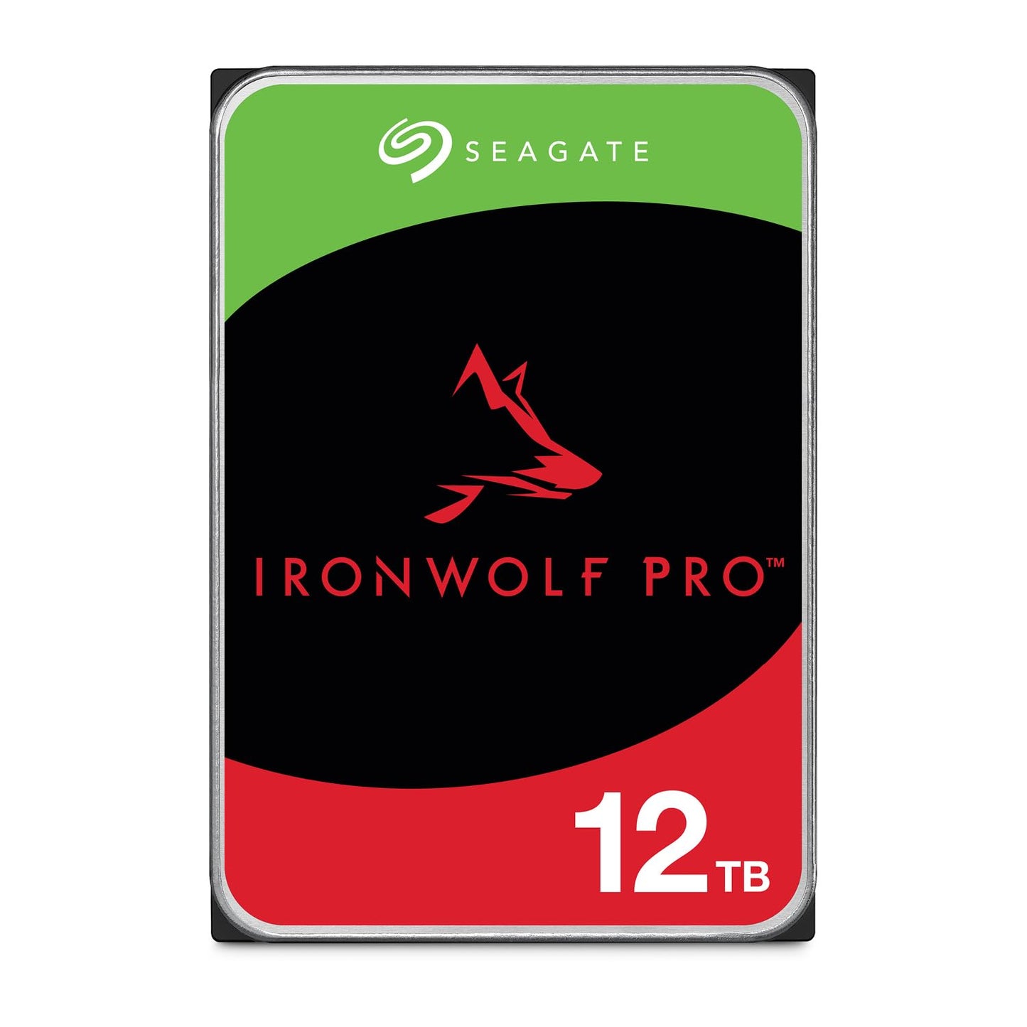 Seagate IronWolf Pro 12 TB Enterprise NAS Internal HDD – CMR 3.5 Inch, SATA 6 Gb/s, 7200 RPM, 256 MB Cache for RAID Network Attached Storage (ST12000NTZ01/ST12000NT001)