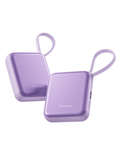 OCOOPA Hand Warmers Rechargeable, Smart Temp Control 7H*2 Long Safe Heat, Ultra Slim, Pocket-Size Design that Fits Gloves, Gifts for Women, Christmas, Outdoor, Office, Commute (UT5 Nano) 🍁 All In One Marketplace Canada